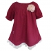 Maroon Baby Doll Dress/Top